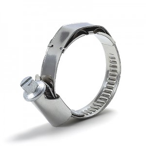 Partial Head German Type Hose clamp With spring