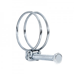 Double Wrire Hose Clip