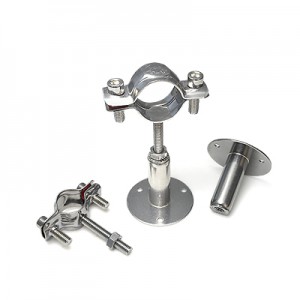 Stainless Steel Adjustable Bracket Pipe Clamp