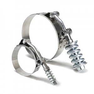 T Bolt Spring Pipe clamp