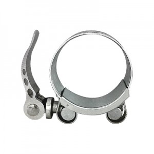 Single Bolt Pipe Clamp With Handle