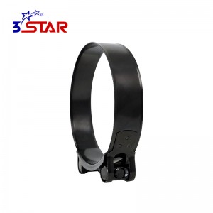 Black Heavy Duty Hose Clamp