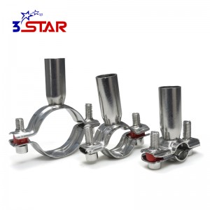 Stainless Steel Fixed Pipe Clamp Bracket